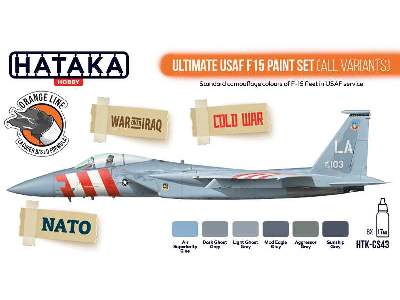 Htk-cs43 Ultimate USAf F15 Paint Set - zdjęcie 3