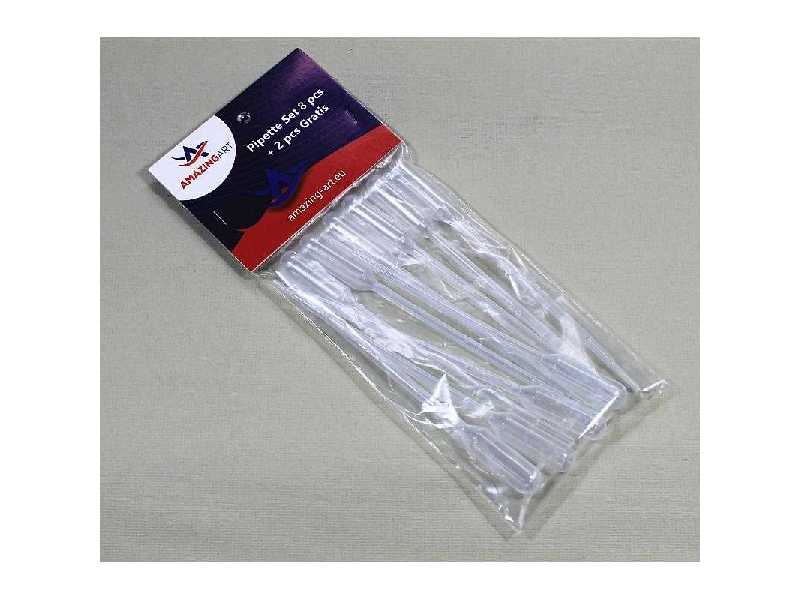 Zestaw Pipeta Pipety 10szt. 1ml - zdjęcie 1 Zestaw Pipeta Pipety 10szt. 1ml - zdjęcie 1