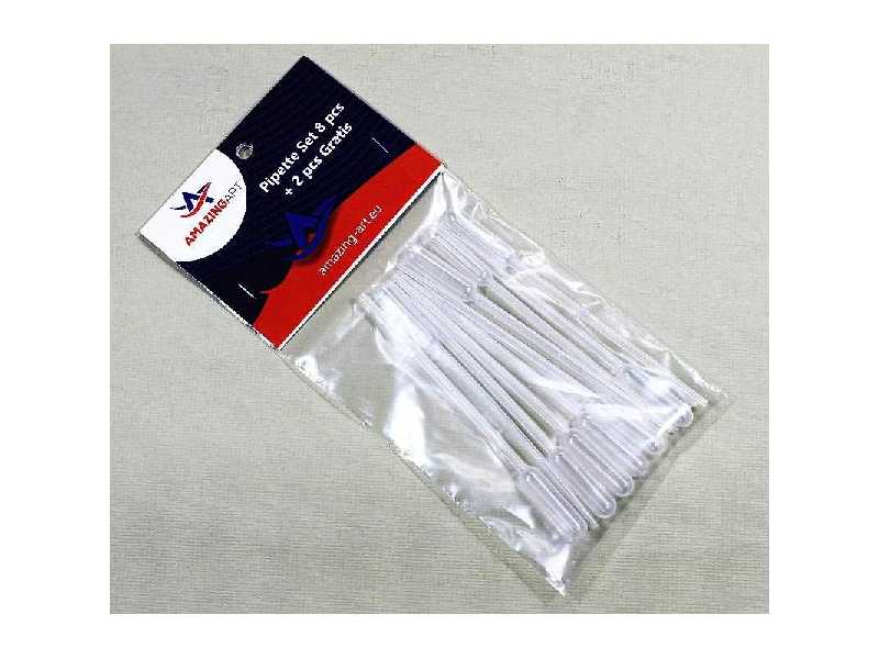 Zestaw Pipeta Pipety 10szt. 0,5ml - zdjęcie 1 Zestaw Pipeta Pipety 10szt. 0,5ml - zdjęcie 1