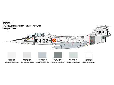 TF-104 G Starfighter amerykański myśliwiec - zdjęcie 10