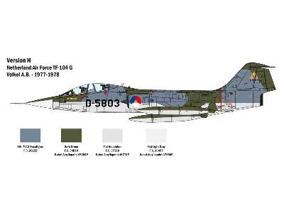 TF-104 G Starfighter amerykański myśliwiec - zdjęcie 12