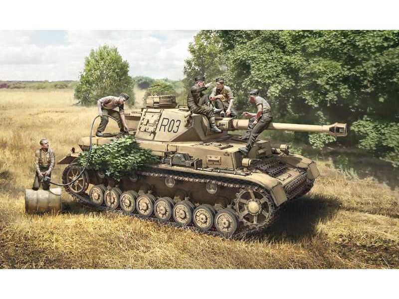 Pz.Kpfw. IV Ausf.F1/F2/G wczesna wersja z załogą - zdjęcie 1 Pz.Kpfw. IV Ausf.F1/F2/G wczesna wersja z załogą - zdjęcie 1