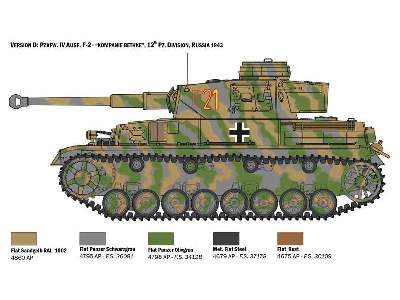 Pz.Kpfw. IV Ausf.F1/F2/G wczesna wersja z załogą - zdjęcie 7