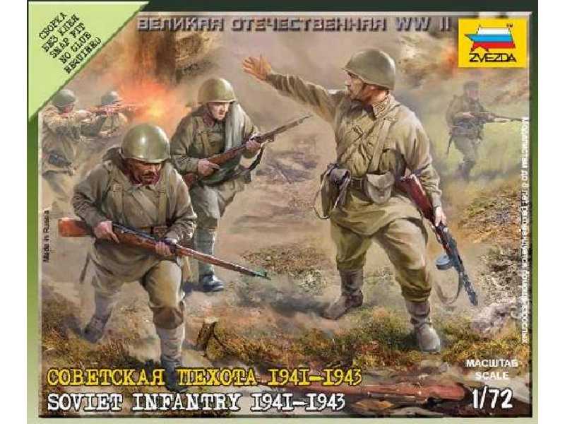 Sowiecka piechota 1941-1943 - zdjęcie 1 Sowiecka piechota 1941-1943 - zdjęcie 1