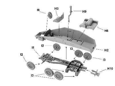 Sd.Kfz. 247 Ausf. A niemiecki opancerzony wóz dowodzenia - zdjęcie 3