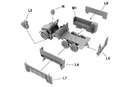 Samochód ciężarowy Krupp Protze Kfz. 70 - zdjęcie 4