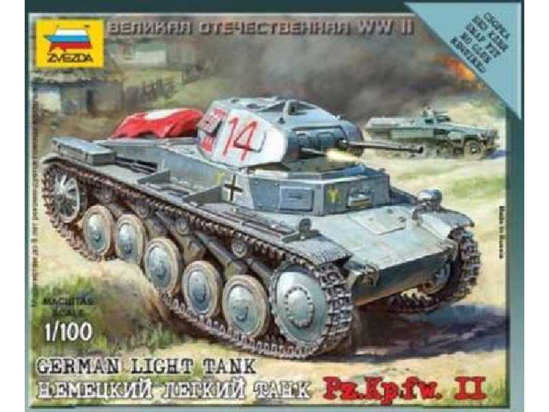 Niemiecki lekki czołg Pz.Kpfw. II - zdjęcie 1 Niemiecki lekki czołg Pz.Kpfw. II - zdjęcie 1