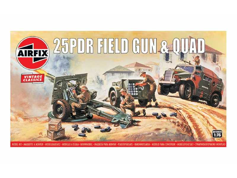 Vintage Classics 25Pdr Field Gun & Quad - zdjęcie 1 Vintage Classics 25Pdr Field Gun & Quad - zdjęcie 1