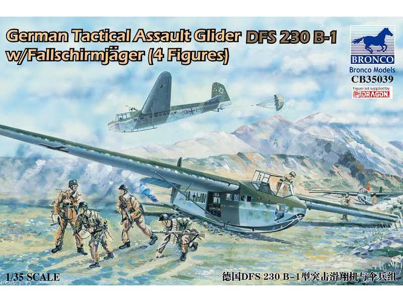 Niemiecki szybowiec szturmowy DFS 230 B-1 w/ 4 Fallschirmjager - zdjęcie 1 Niemiecki szybowiec szturmowy DFS 230 B-1 w/ 4 Fallschirmjager - zdjęcie 1