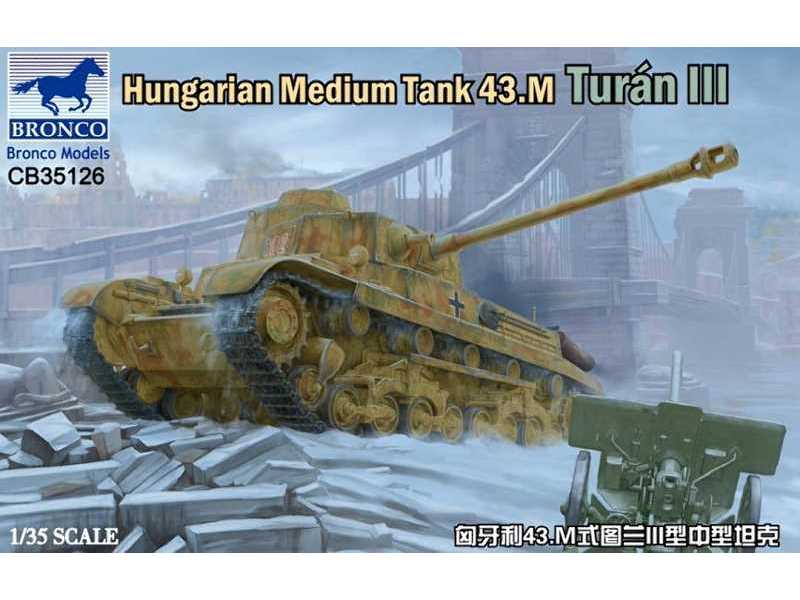 Turan III 43.M węgierski czołg średni - zdjęcie 1 Turan III 43.M węgierski czołg średni - zdjęcie 1