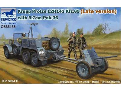 Krupp Protze L2 H 143 Kfz.69 (Late version) with 3.7cm Pak 36 - zdjęcie 1