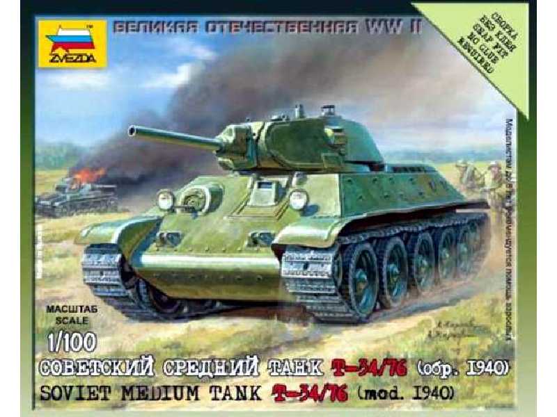 Sowiecki czołg średni T-34/76 (mod. 1940) - zdjęcie 1