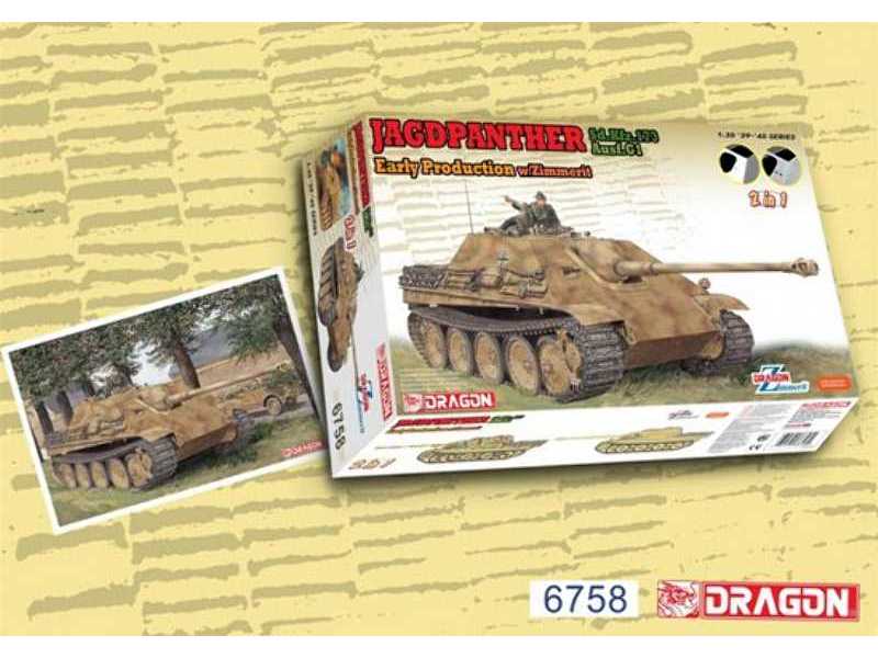 Jagdpanther wczesna produkcja - 2 w 1 - zdjęcie 1 Jagdpanther wczesna produkcja - 2 w 1 - zdjęcie 1