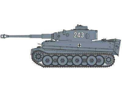 Sd.Kfz.181 Tiger I Early Production, 2/s.Pz.Abt.503 Germany 1943 - zdjęcie 1