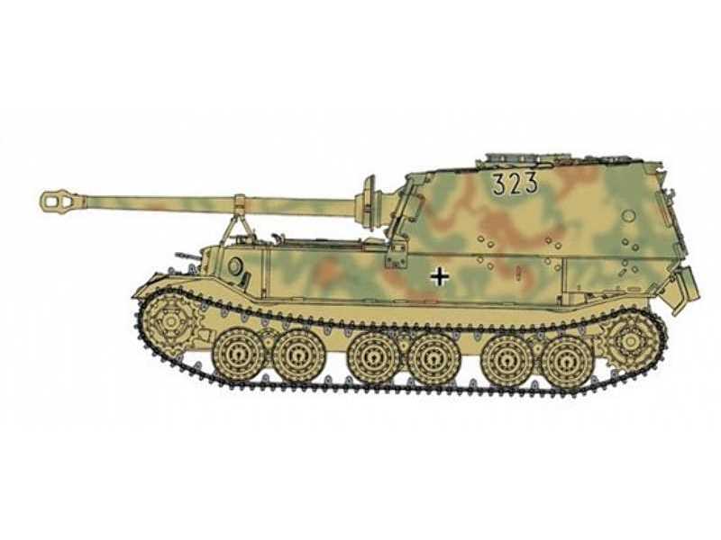 Sd.Kfz.184 Elefant, 3./s.Pz.Jg.Abt.653, Poland 1944 - zdjęcie 1 Sd.Kfz.184 Elefant, 3./s.Pz.Jg.Abt.653, Poland 1944 - zdjęcie 1