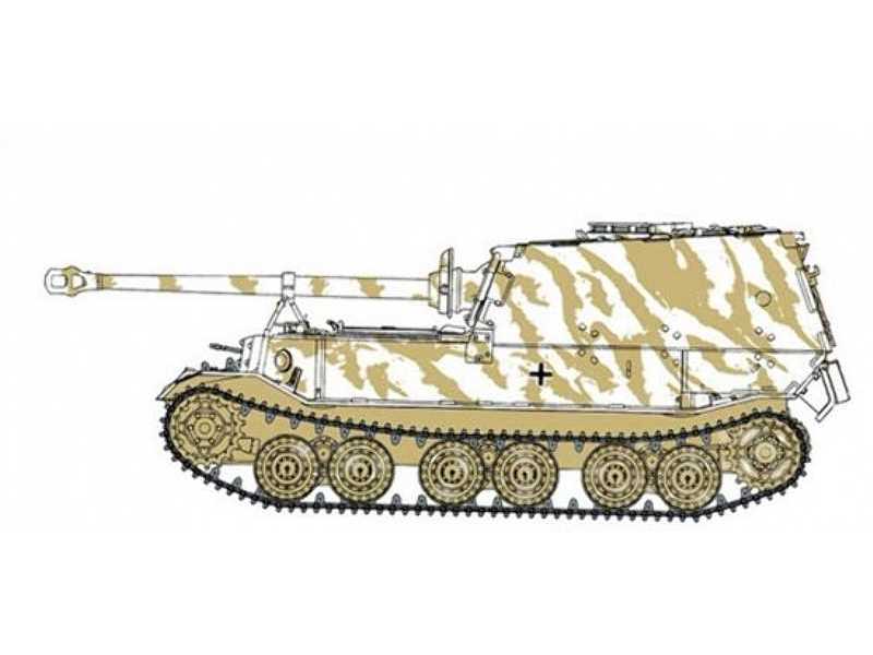 Sd.Kfz.184 Elefant s.Pz.Jg.Abt.614, Poland 1944 - zdjęcie 1 Sd.Kfz.184 Elefant s.Pz.Jg.Abt.614, Poland 1944 - zdjęcie 1