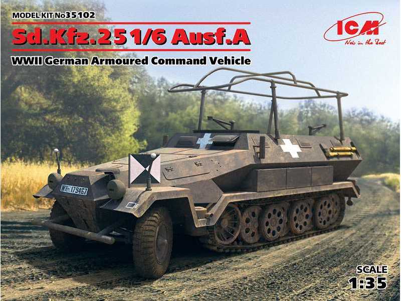 Sd.Kfz.251/6 Ausf.A - WWII German Armoured Command Vehicle - zdjęcie 1