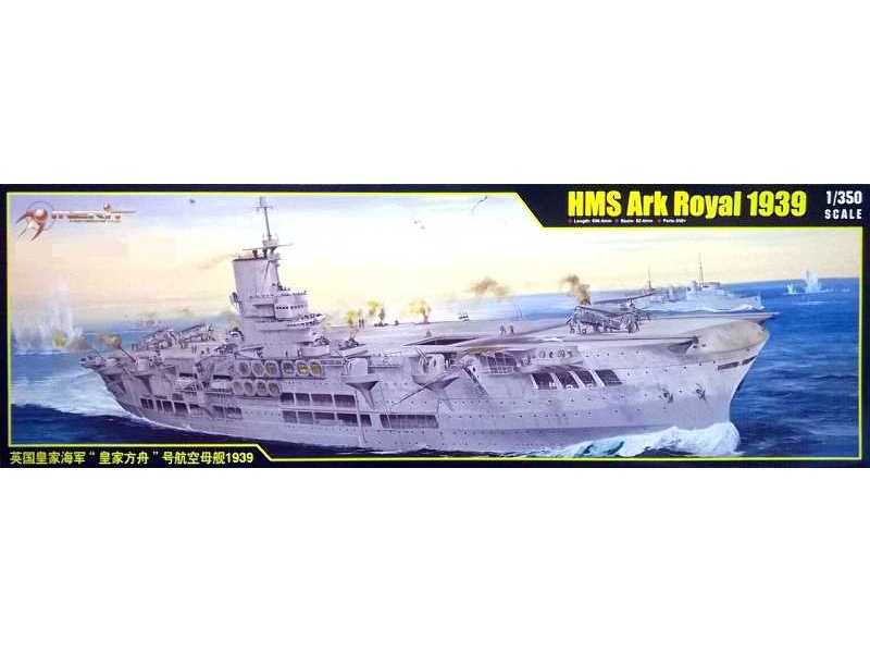 HMS Ark Royal 1939 lotniskowiec brytyjski - zdjęcie 1 HMS Ark Royal 1939 lotniskowiec brytyjski - zdjęcie 1