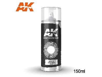 Ak1019 Great White Base Spray - zdjęcie 1