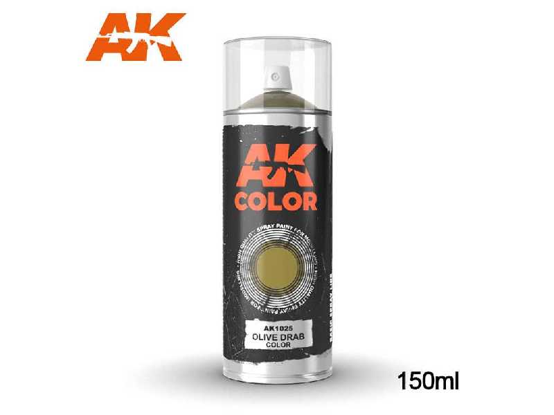 Ak1025 Olive Drab Color Spray - zdjęcie 1 Ak1025 Olive Drab Color Spray - zdjęcie 1