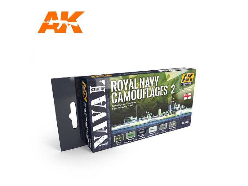 Ak-5040 Royal Navy Camouflages 2 – Naval Series Set - zdjęcie 1 Ak-5040 Royal Navy Camouflages 2 – Naval Series Set - zdjęcie 1