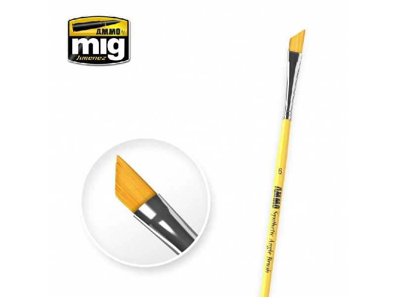 A.Mig 8607 Reference: Amig8607 Syntetic Brushes - Angle 6 - zdjęcie 1 A.Mig 8607 Reference: Amig8607 Syntetic Brushes - Angle 6 - zdjęcie 1