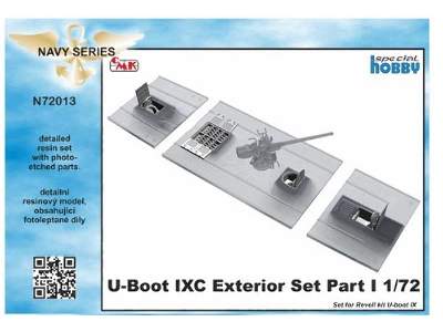 U-boot Ix Exterior Set Part I For  Revell - zdjęcie 1