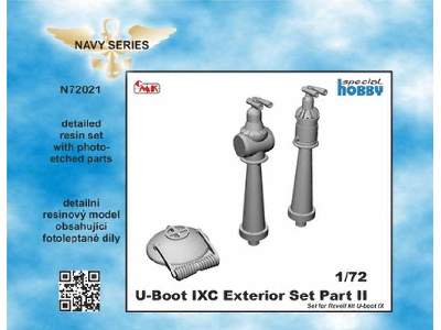 U-boot Ix Exterior Set Part Ii For Revell - zdjęcie 1