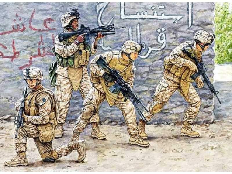 Figurki Irak - US Marines - zestaw 1 - zdjęcie 1 Figurki Irak - US Marines - zestaw 1 - zdjęcie 1
