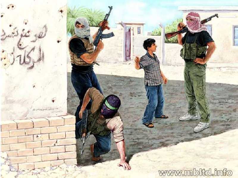 Figurki Irak - Bojownicy - zestaw 2 - zdjęcie 1 Figurki Irak - Bojownicy - zestaw 2 - zdjęcie 1