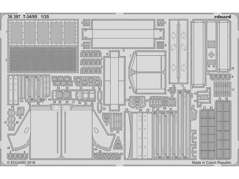 T-34/85 1/35 - Zvezda - zdjęcie 1 T-34/85 1/35 - Zvezda - zdjęcie 1