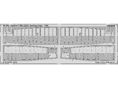 Spitfire F. Mk.22/24 landing flaps 1/48 - zdjęcie 1