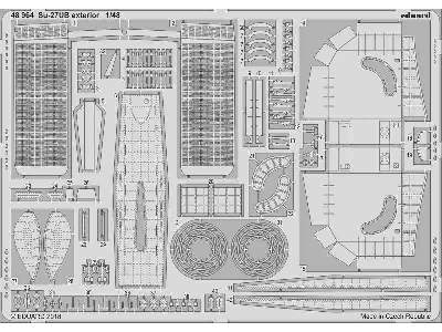 Su-27UB exterior 1/48 - zdjęcie 1