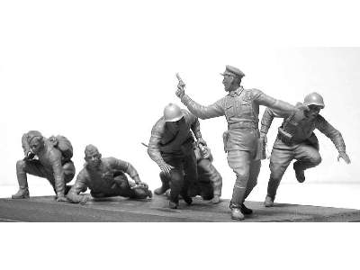 Figurki Sowiecka piechota, kontratak - lato 1941 - zdjęcie 2
