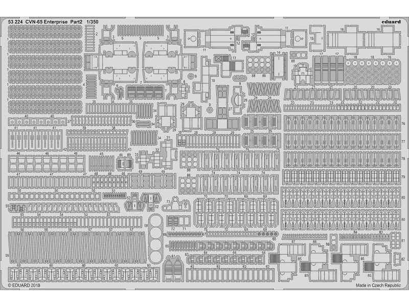 CVN-65 Enterprise pt.2 1/350 - Tamiya - zdjęcie 1