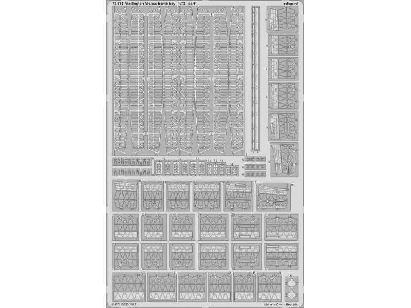 Wellington Mk. Ia/ c bomb bay 1/72 - zdjęcie 1