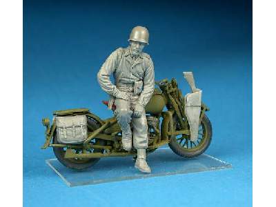 Figurki U.S. Military Police z motocyklami - zdjęcie 3