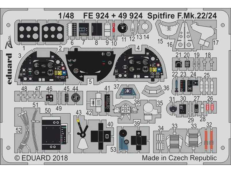 Spitfire F. Mk.22/24 1/48 - Airfix - zdjęcie 1