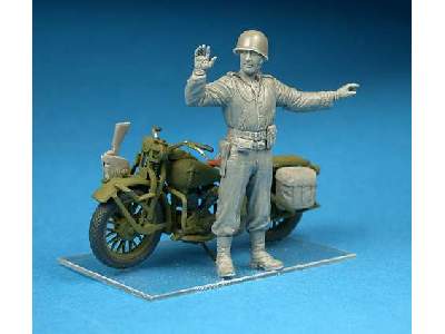 Figurki U.S. Military Police z motocyklami - zdjęcie 4