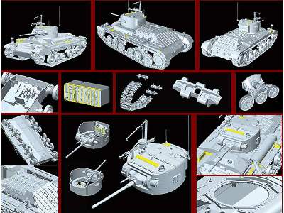 Czołg Valentine Mk. IV - Armia Czerwona - z załogą - zdjęcie 3