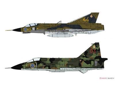J35j Draken & Sh37 Viggen `f13 Squadron` (Set Of 2) - zdjęcie 1