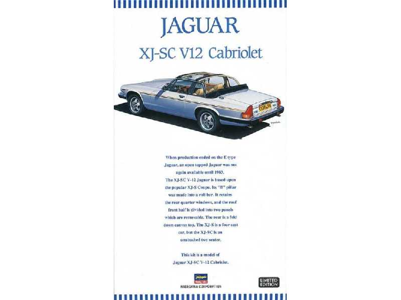 Jaguar Xj-sc V12 Cabriolet - zdjęcie 1