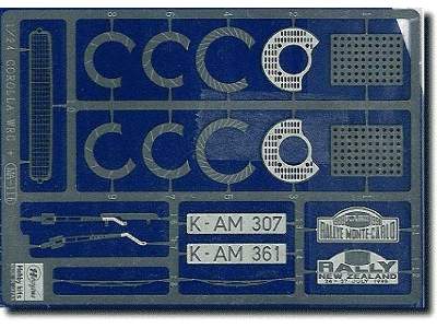 Qg1 Photoetched Parts For Corrola - zdjęcie 1