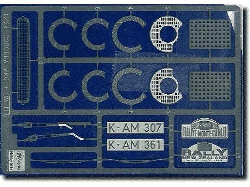 Qg1 Photoetched Parts For Corrola - zdjęcie 1