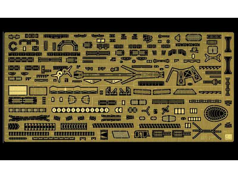 Qg38  IJN Light Cruiser Agano Class Detail Up Parts Basic B - zdjęcie 1