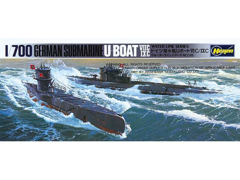 Wl901 Submarine U Boat Viic / Ixc - zdjęcie 1 Wl901 Submarine U Boat Viic / Ixc - zdjęcie 1