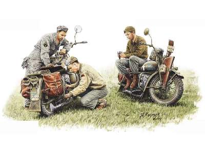 Figurki U.S. Motorcycle Repair Crew - zdjęcie 1