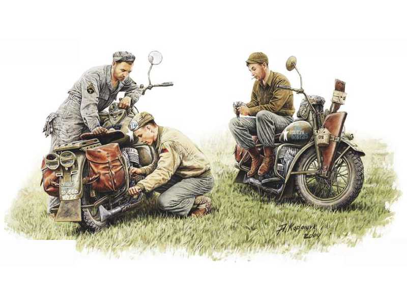 Figurki U.S. Motorcycle Repair Crew - zdjęcie 1