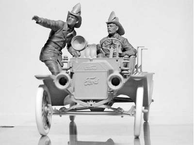 Ford Model T 1914 samochód strażacki z załogą - zdjęcie 8