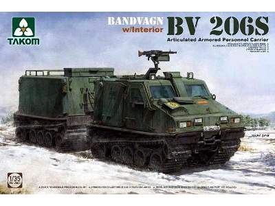 Bandvagn BV206S przegubowy transporter opancerzony z wnętrzem - zdjęcie 1